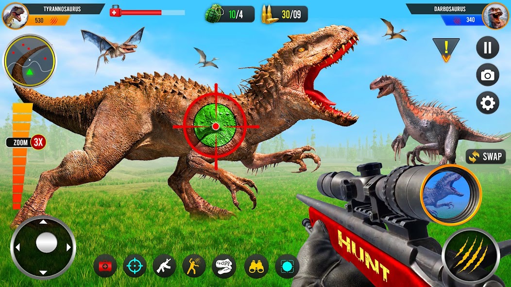 Wild Dino Animal Hunting Games