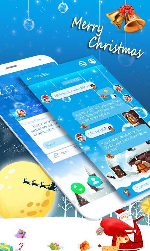 (FREE)GO SMS CHRISTMAS THEME