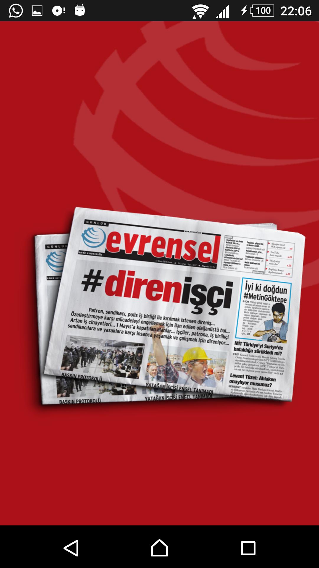 Evrensel