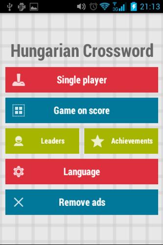 Hungarian Crossword