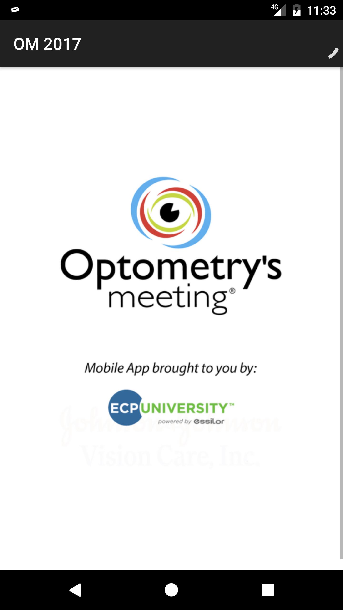 Optometry's Meeting