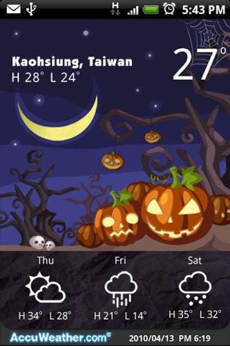 9s-Weather Theme+(Halloween)