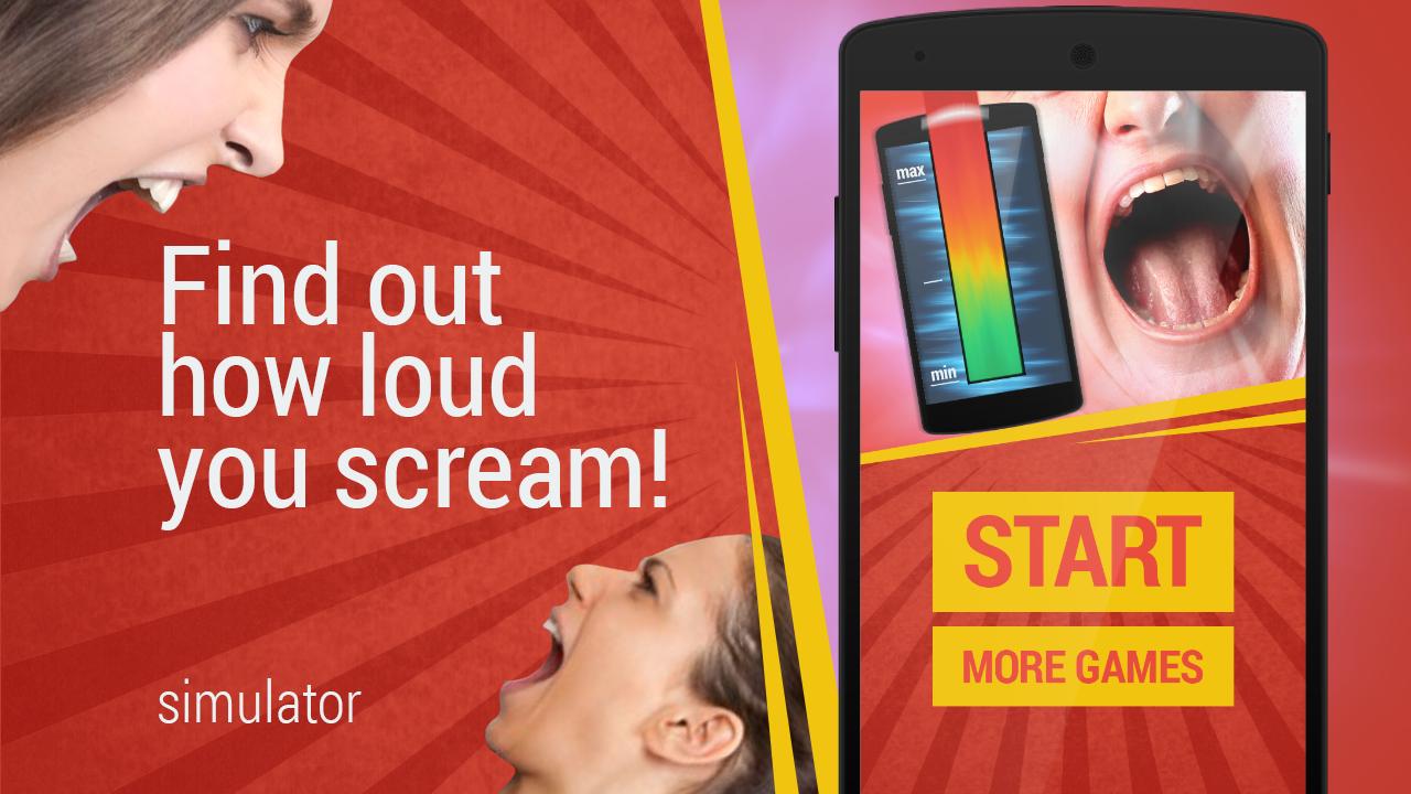 Voice: Scream Meter simulator