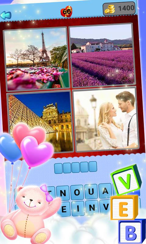 Guess the Word - 4 pics