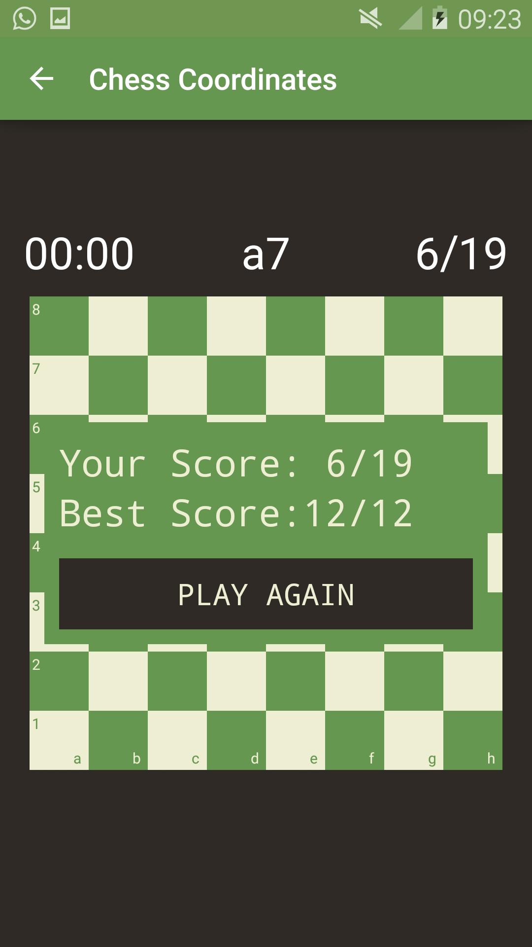 Chess Board Memorizer