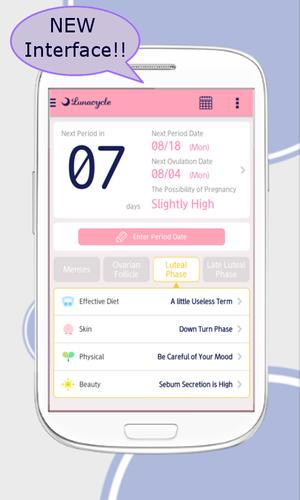 Period Tracker Lunacycle