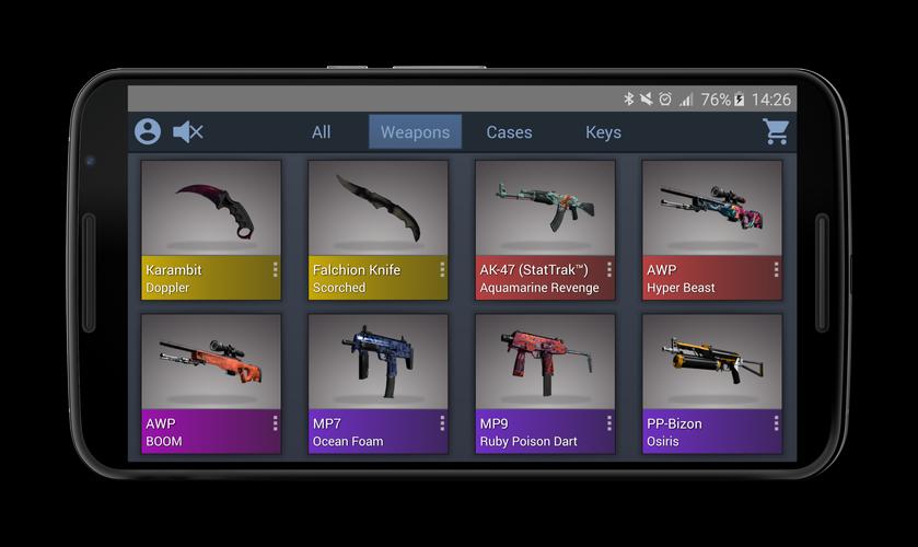 EZ Skins: Case Simulator