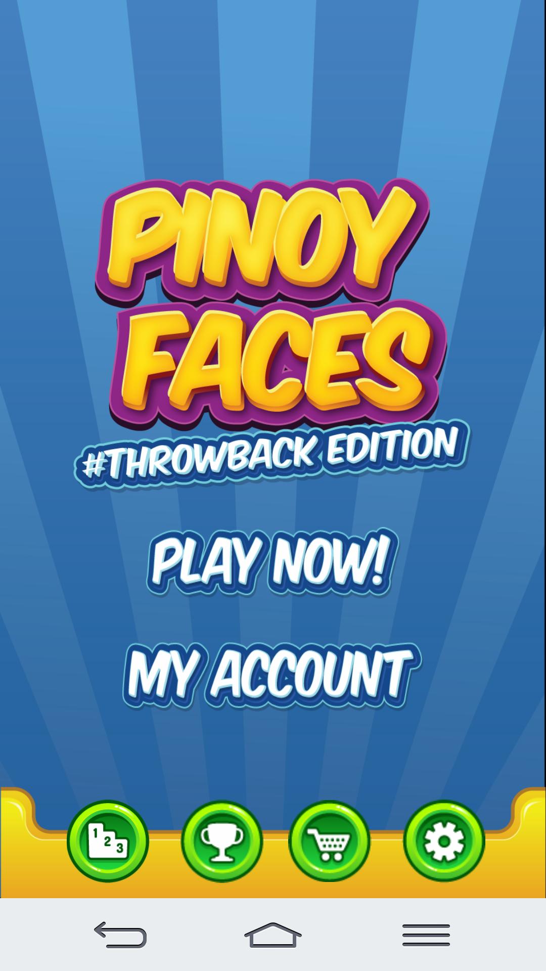 Pinoy Faces Throwback Edition