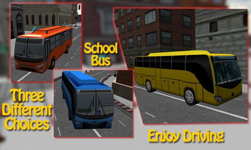 Driving School 3D Parking :Bus