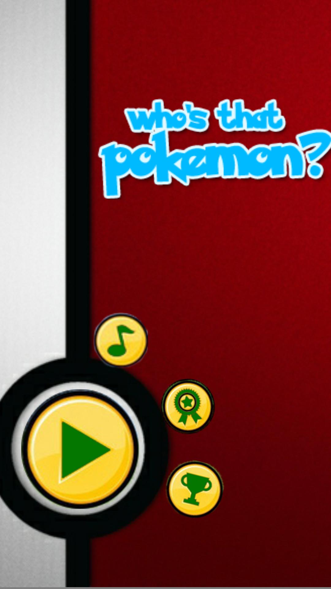 Game: Who's that pokemon?