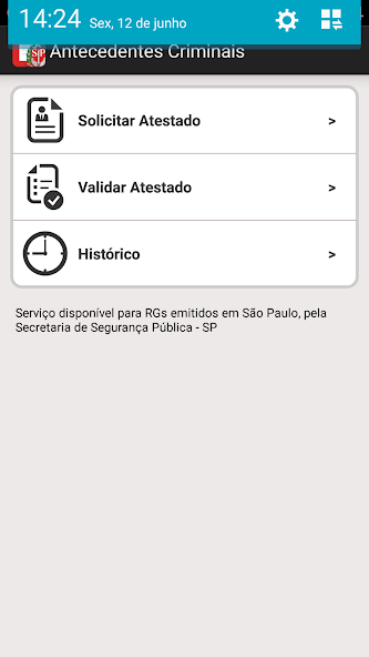 Atestado de Antecedentes