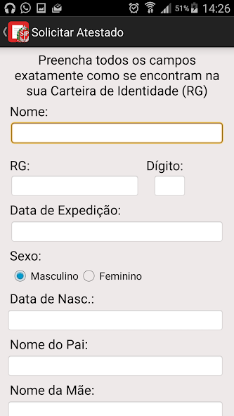 Atestado de Antecedentes