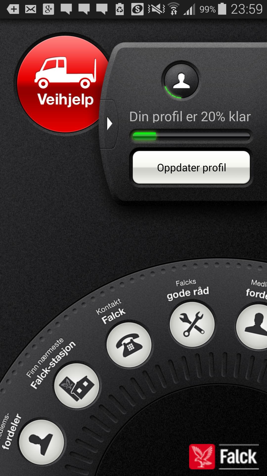 Falck Veihjelp