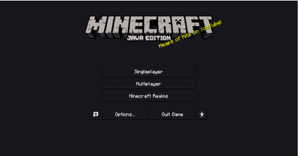 Minecraft Simple Dark Resource Pack Pack