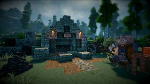 Minecraft Cassetia Continent RPG Mapa