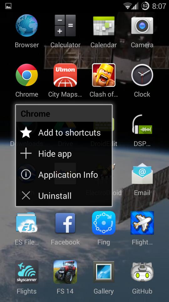 Scroll Launcher