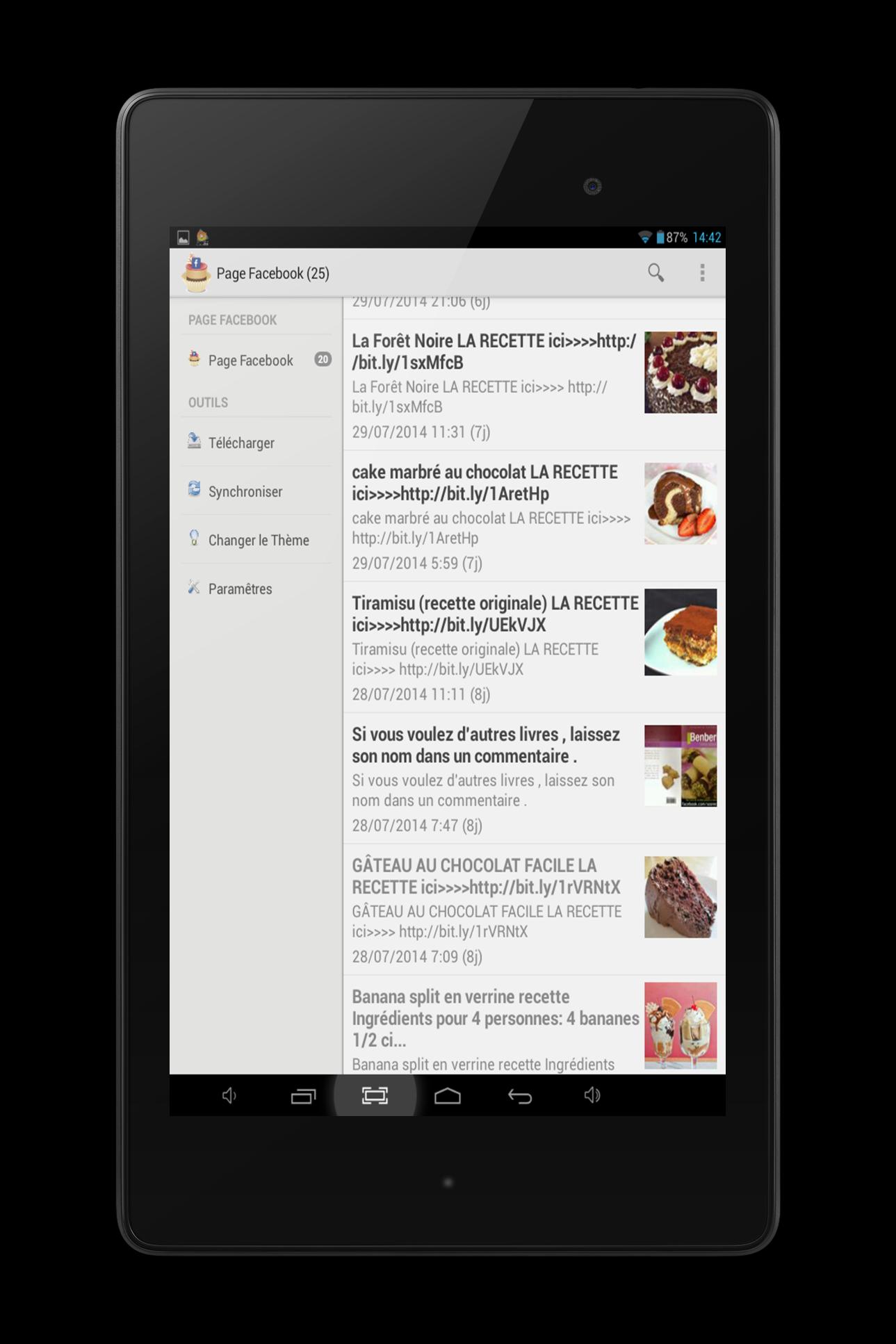 SOS recette