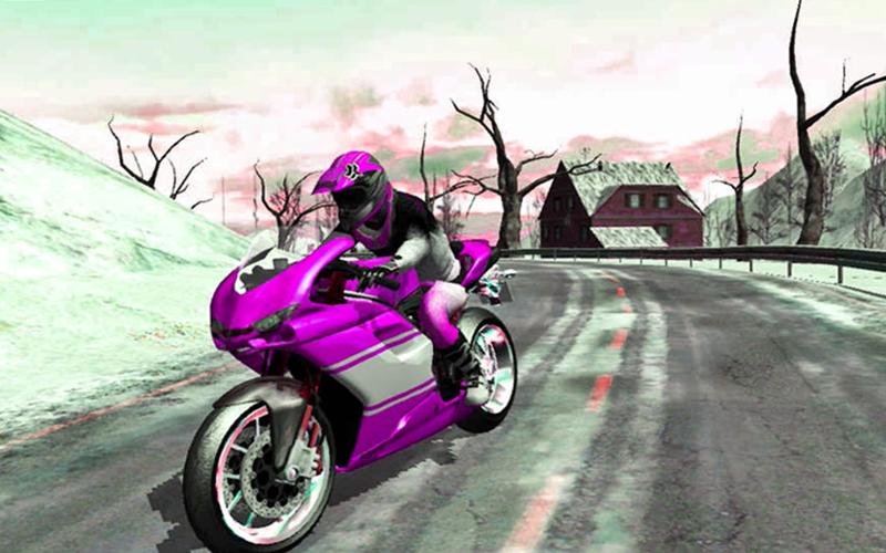 Super Race Traffic Moto Rider