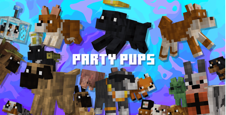 我的世界派對小狗資源包|Party Pups Resource Pack