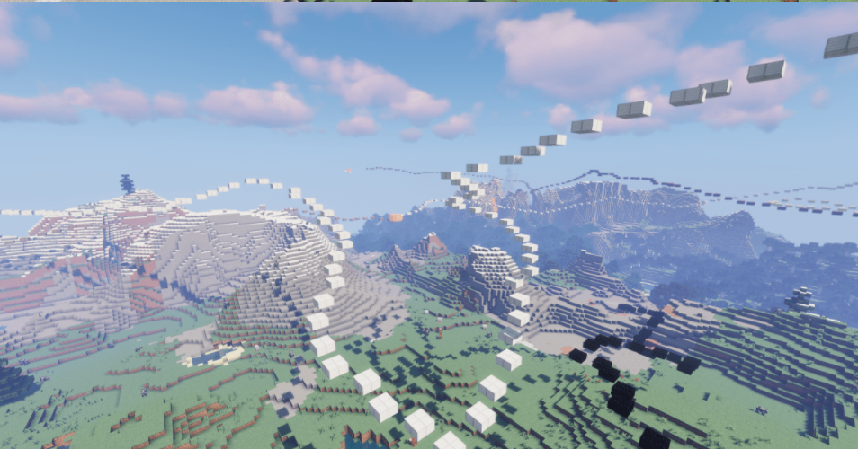 Minecraft Pixel Parkour Mapa Relaxing Pixel Parkour Mapa