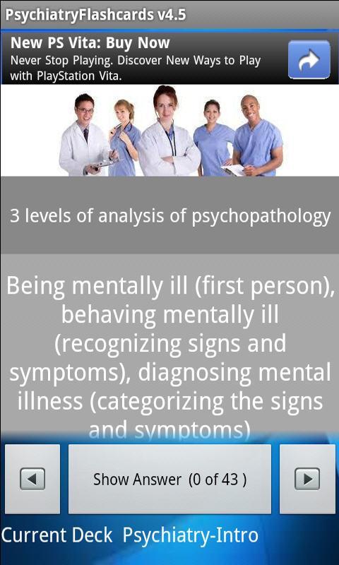 Psychiatry Flashcards