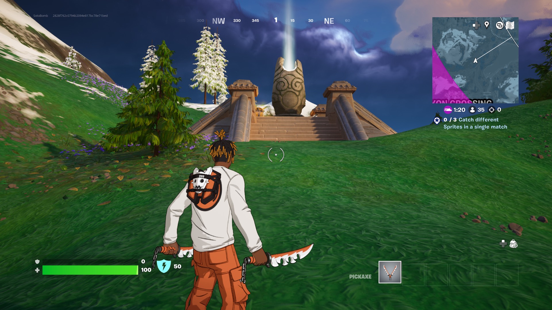 สถานที่ Sprite Shine ทั้งหมดใน Fortnite บทที่ 6