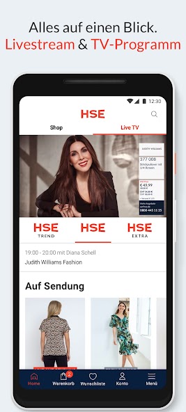 HSE - here shopping entertains