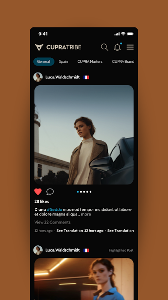 CUPRA Tribe App