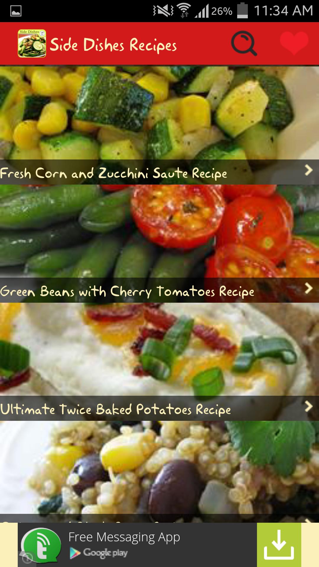 Side Dishes Recipes