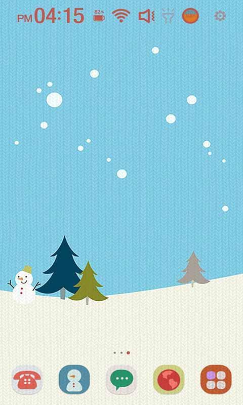 Fuzzy wool sweater Theme