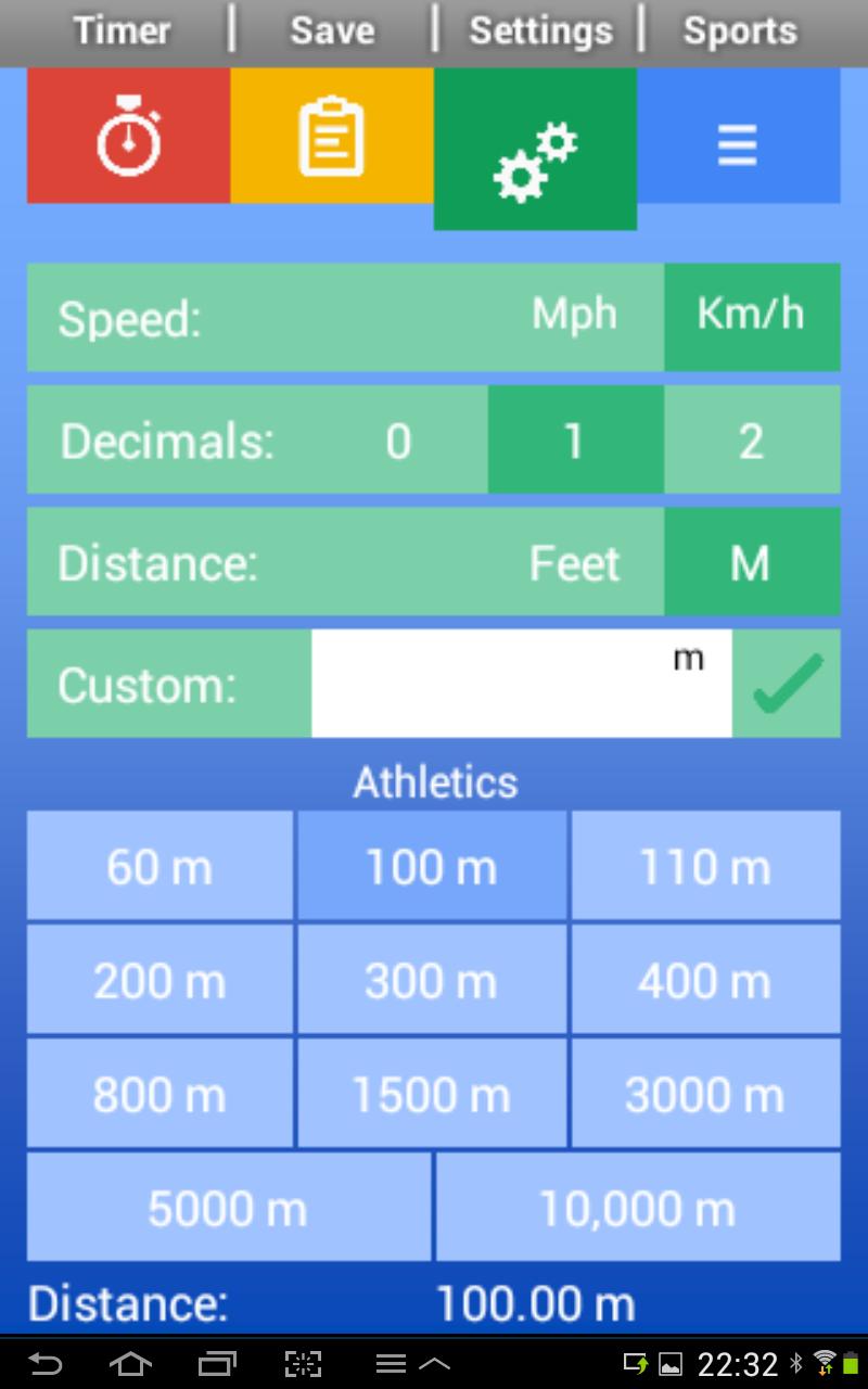 Sports Speed Clock Lite