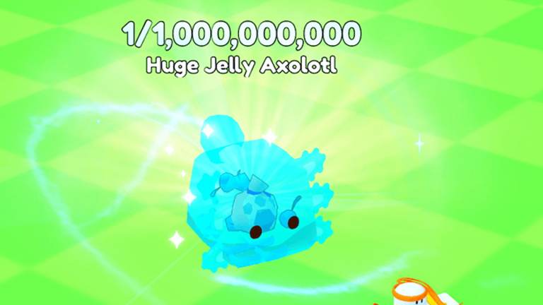 如何在寵物中獲得巨大的果凍axolotl