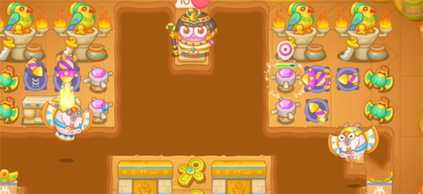 Défendre le niveau de retour du Radish 4 Pharaon 116