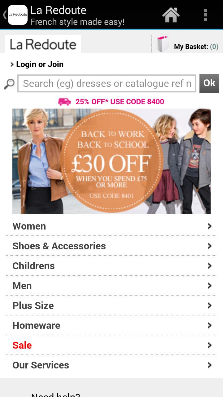 Shop La Redoute UK