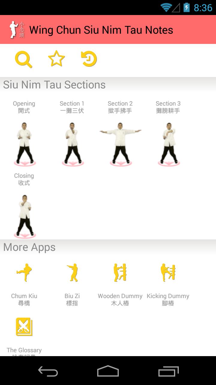 Wing Chun Siu Nim Tau Notes