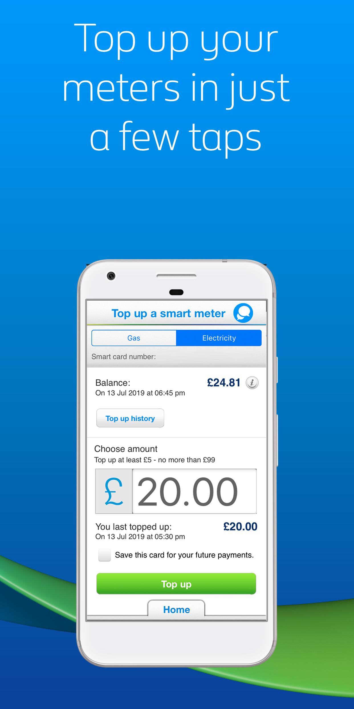 British Gas Pay As You Go