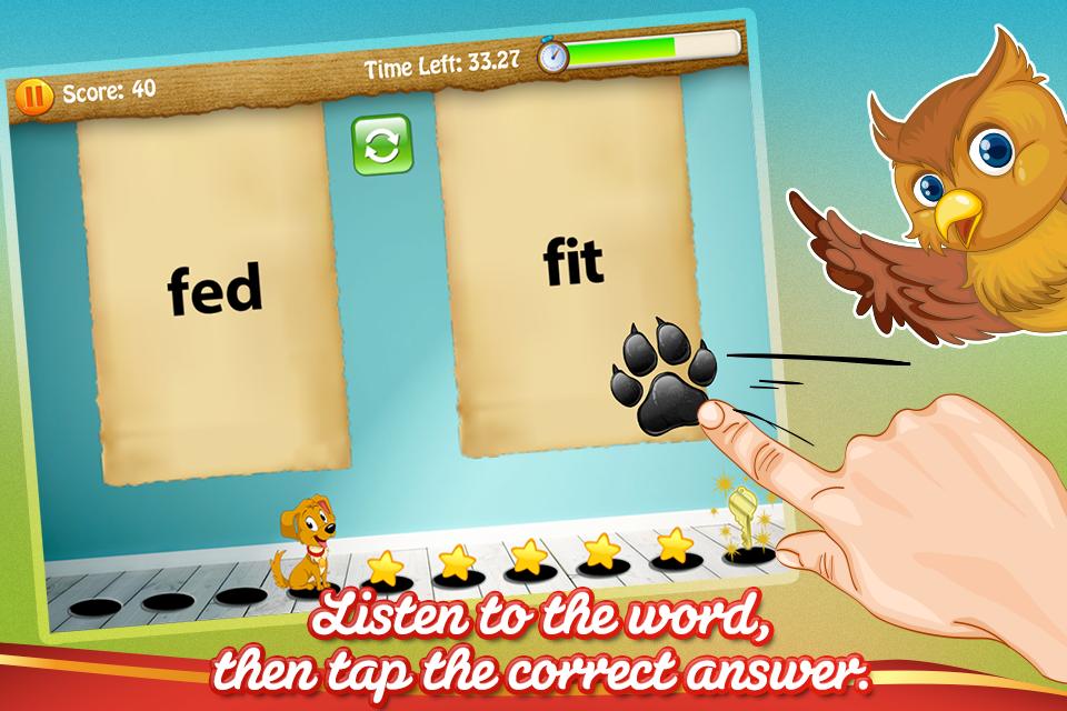 Sight Words Puppy Dash