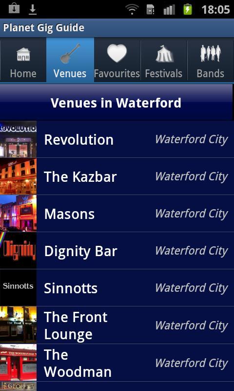 Planet Gig Guide