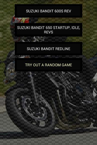 Engine sounds of Bandit