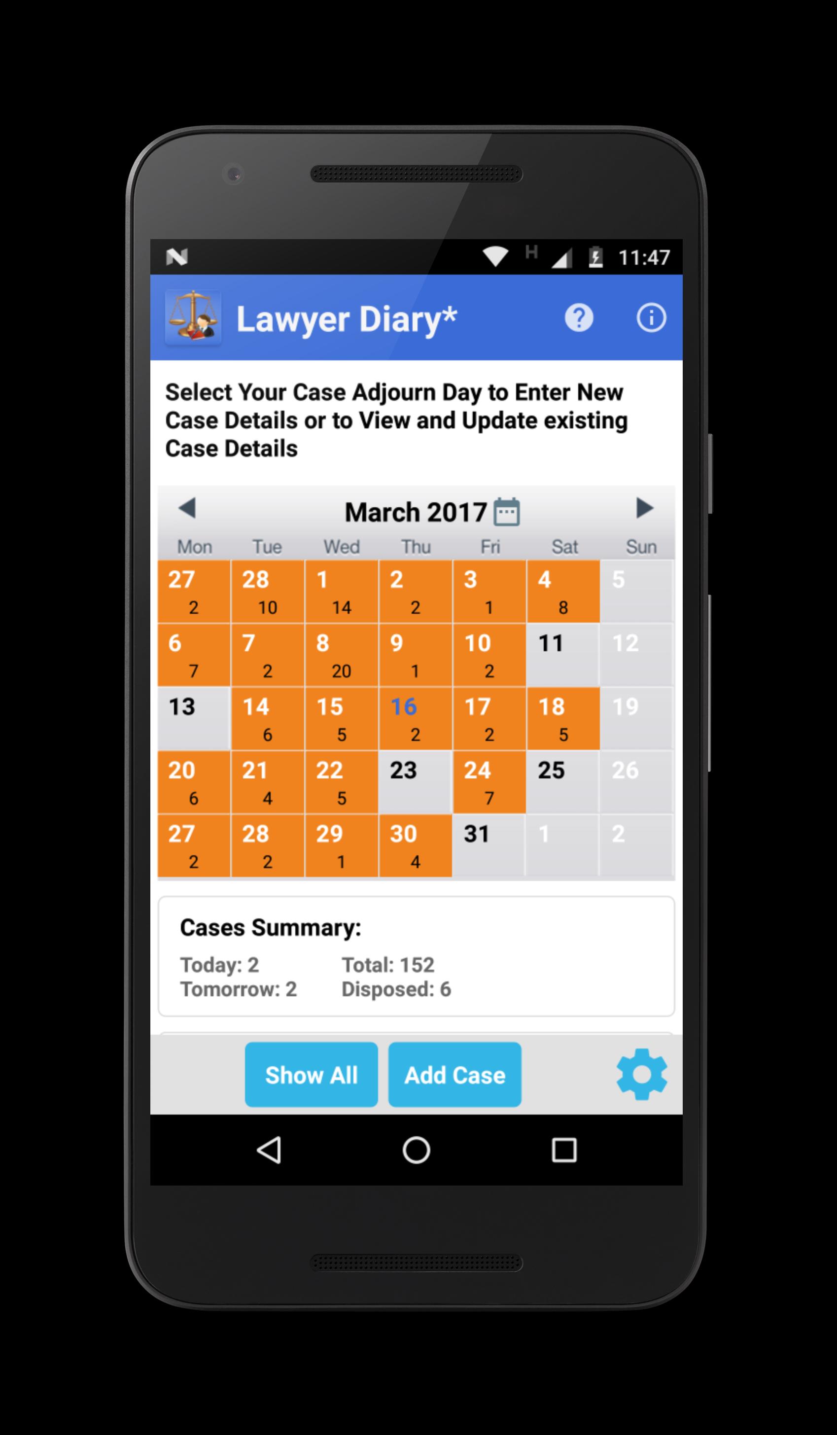 Lawyer Diary*