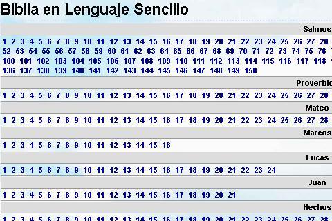 Biblia Lenguaje Sencillo