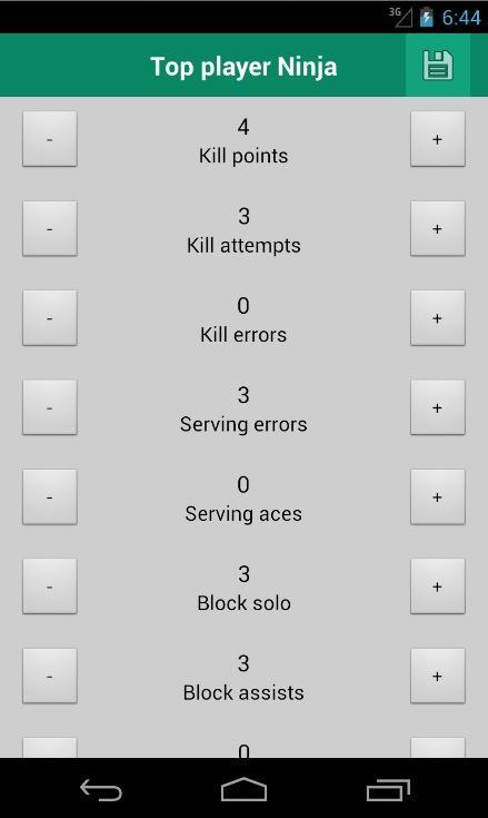 Volley Stats