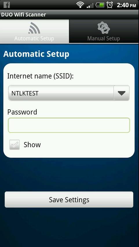 netTALK Setup