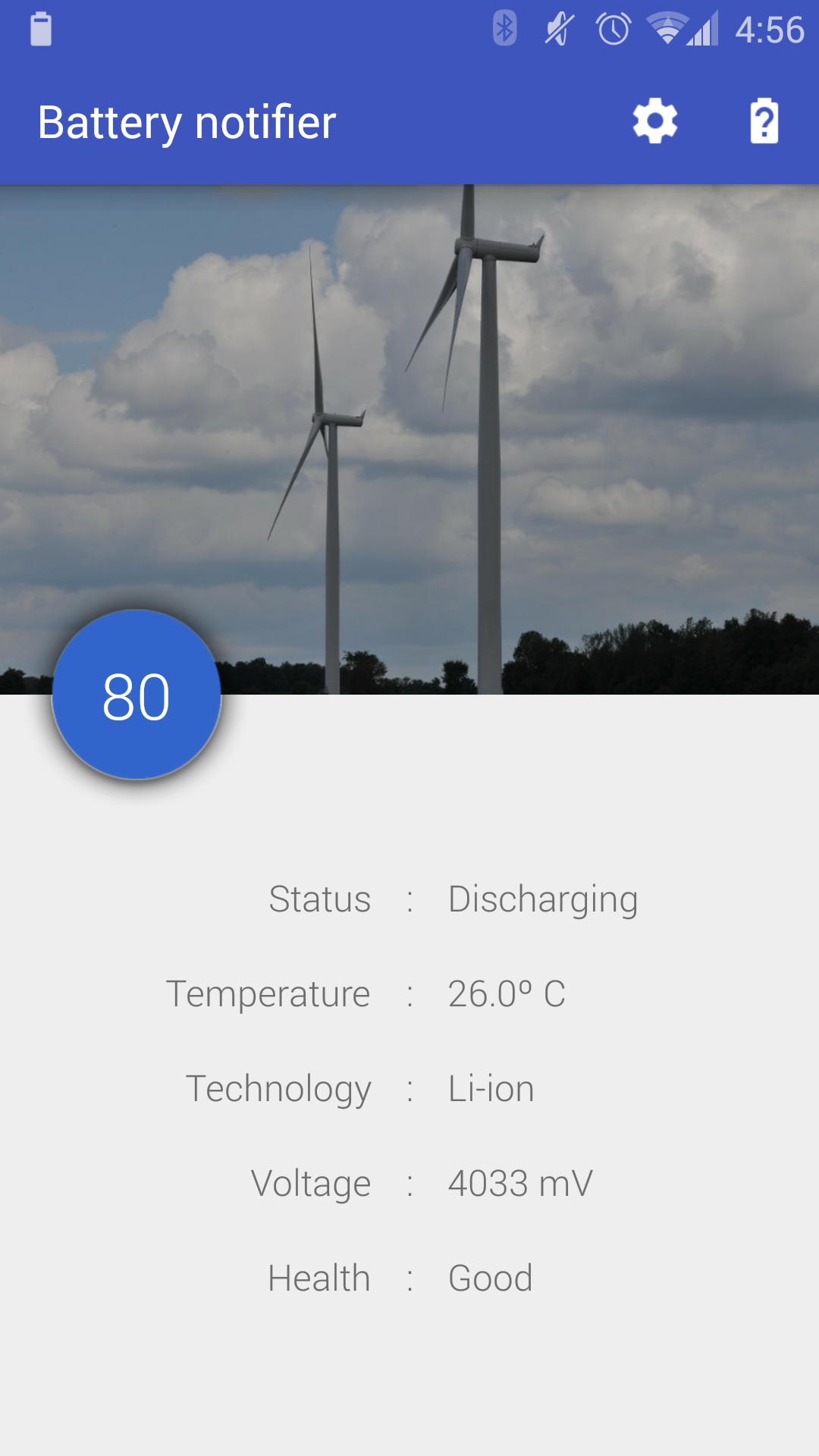 Battery notifier