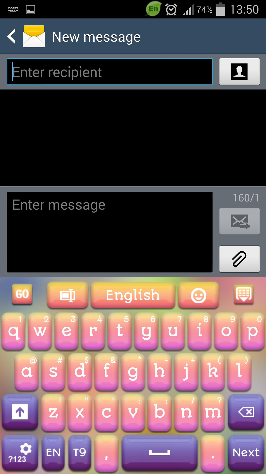 Keyboard with Color