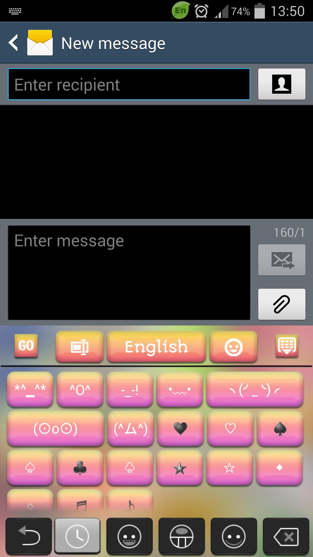 Keyboard with Color