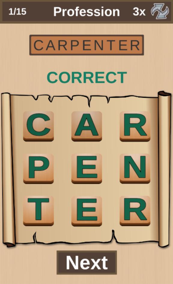 Mixed up Words