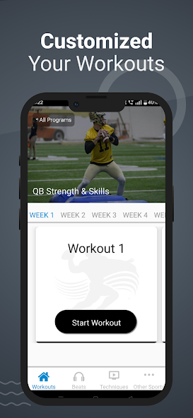 Football Quarterback Training