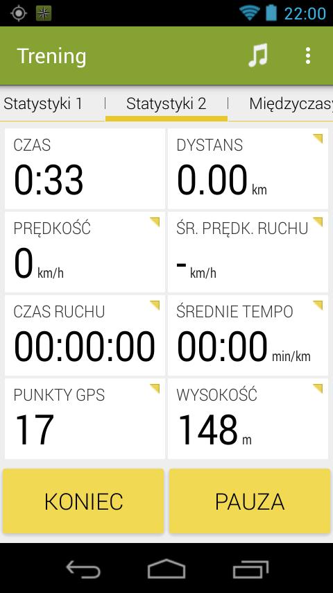 Navime Sports Tracker