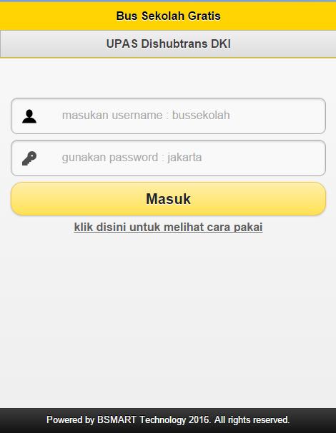 Bus Sekolah Gratis